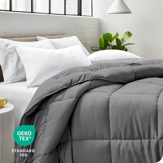 Ultimate 4-Piece Bedding Bundle - Grey